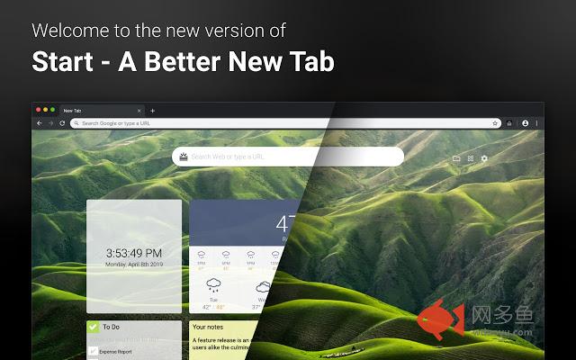 Start - A Better New Tab