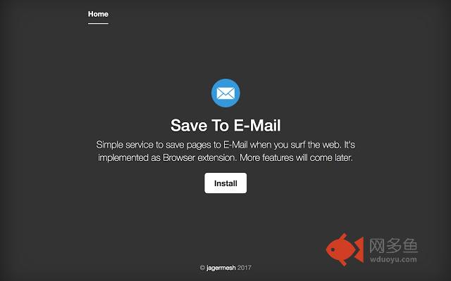 Save To E-Mail