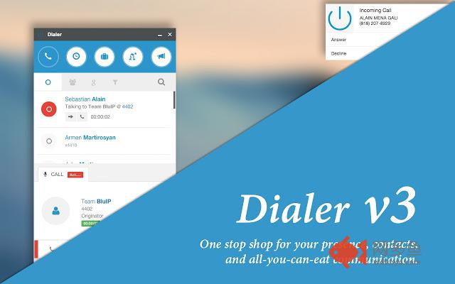 Dialer for Google Chrome™ - Broadsoft