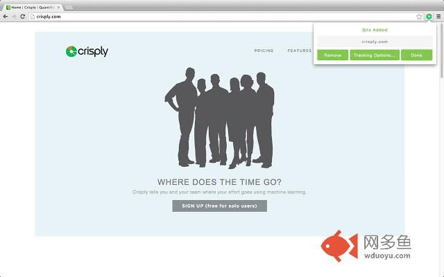 Crisply - Chrome Extension