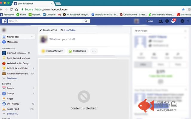 Pakistani Politics Blocker