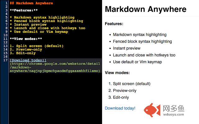 Markdown Anywhere