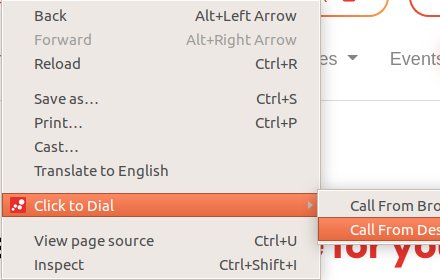 Click to Dial插件截图