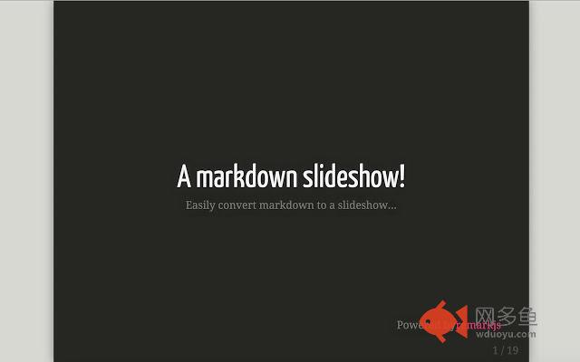 Markdown Slides