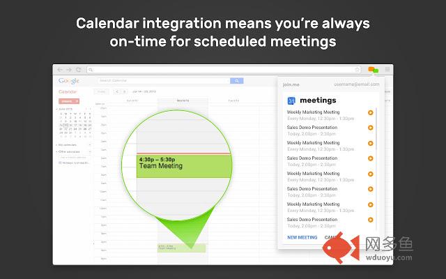 join.me for Google Calendar