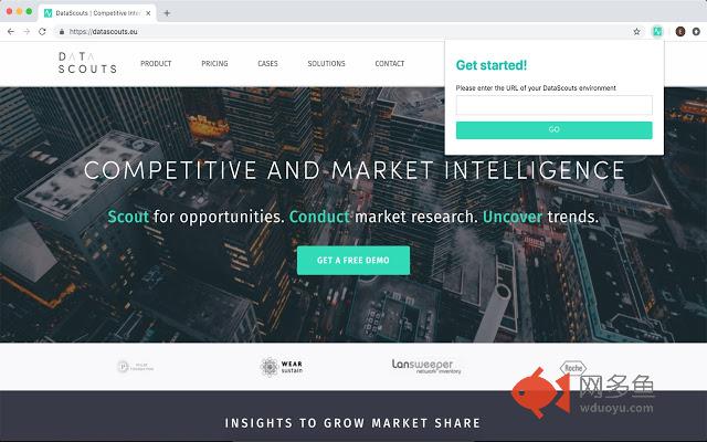DataScouts web extension