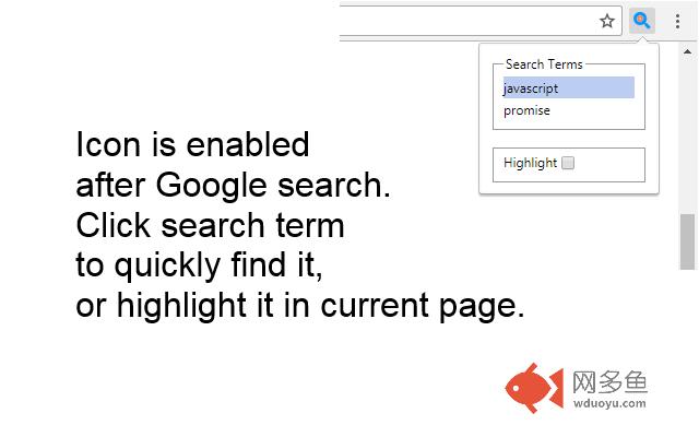 Search Terms Finder插件截图