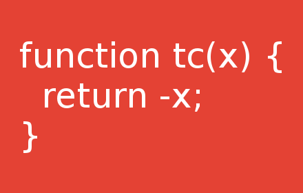 Tc calculator (extension)插件截图