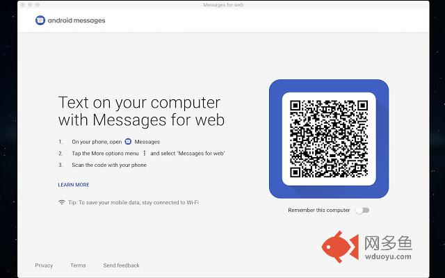 Messages for Web
