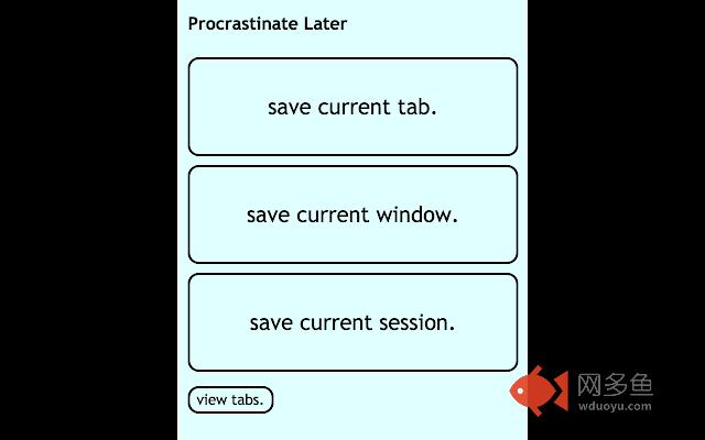 Procrastinate Later