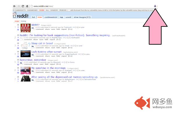 Reddit DownVoter插件截图