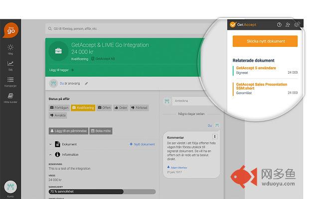 Lime Go eSignatures by GetAccept