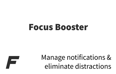 Focus Booster (Beta)插件截图