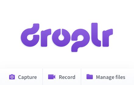 Droplr - Screenshot, Annotate, & Screencast插件截图