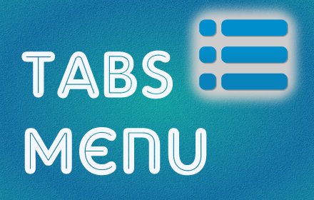 Tabs Menu插件截图