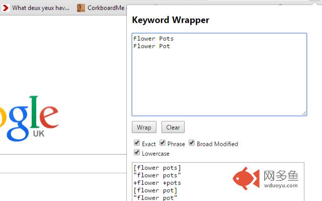 PPC Keyword Wrapper for Google & Bing Ads