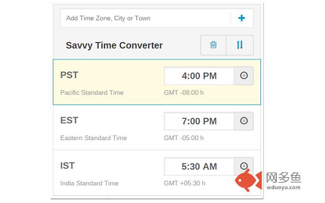 Time Zone Converter - Savvy Time