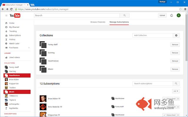 Youtube Collections