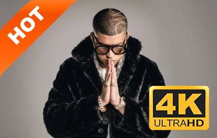 Caro - Bad Bunny  新标签页 高清壁纸 流行音乐 主题插件截图