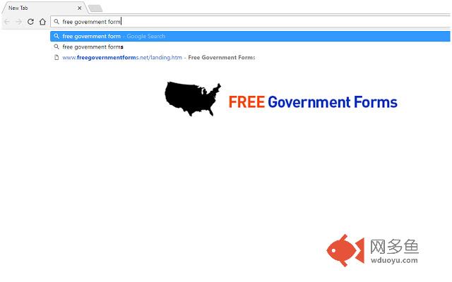 Search Free Government Forms插件截图