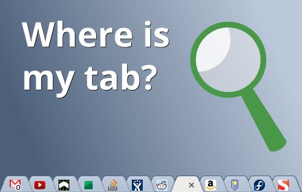 Where is my tab?插件截图