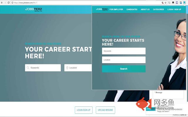 Jobsterz Search Extension
