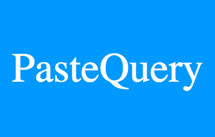 PasteQuery插件截图