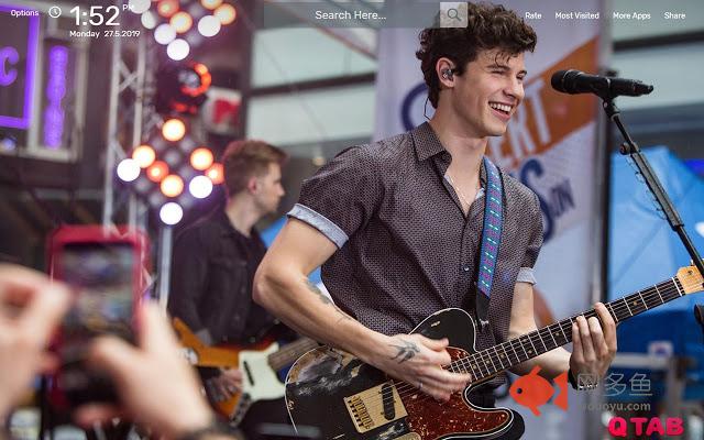 Shawn Mendes Wallpaper HD Theme插件截图