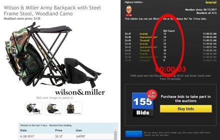 DealDash Scam - Your Tool to Win插件截图