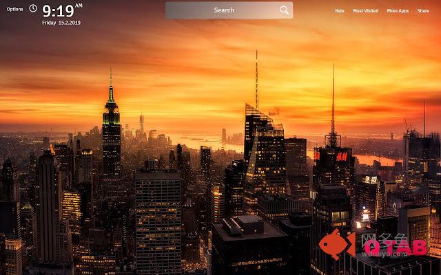 New York Wallpapers Theme New York New Tab插件截图