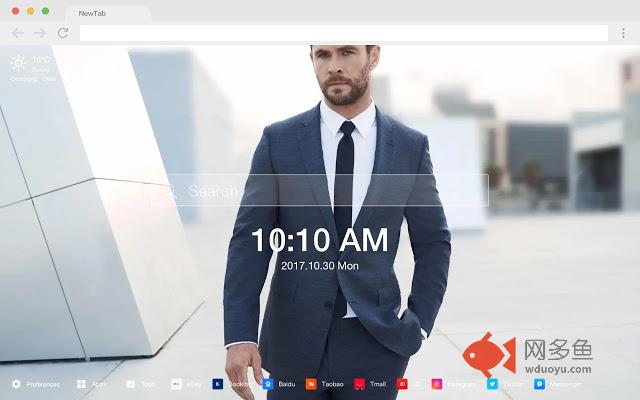 雨果博斯 流行品牌 高清壁纸 新标签页 主题