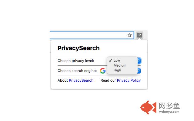 PrivacySearch插件截图