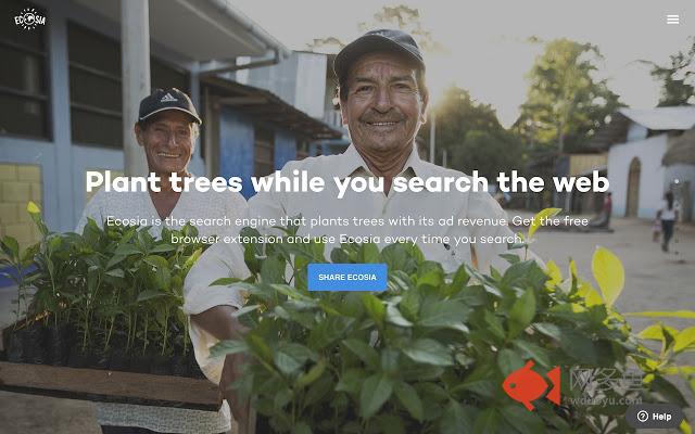 Ecosia - The search engine that plants trees