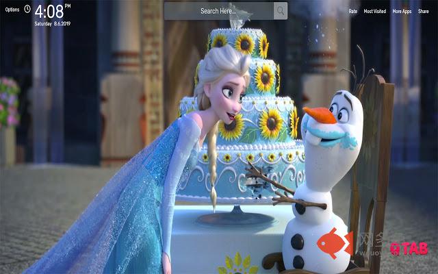 FROZEN 2 Wallpapers HD Theme插件截图