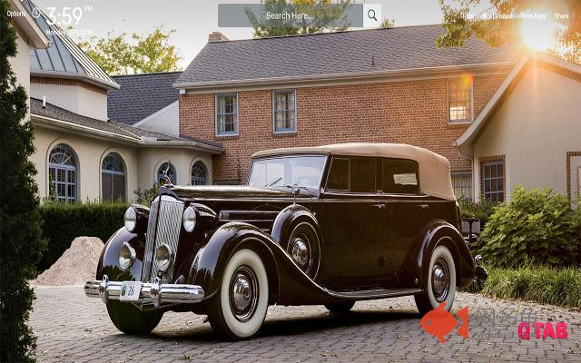 Vintage Cars Wallpapers HD Theme插件截图