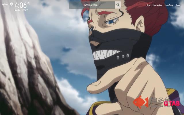 Black Clover Wallpapers HD Theme插件截图