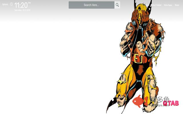Wolverine Wallpapers HD Theme插件截图