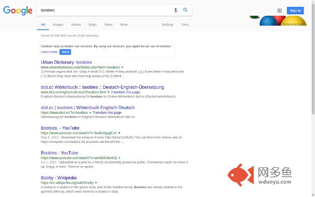 Enforce Safe Search (=Adult Filter)