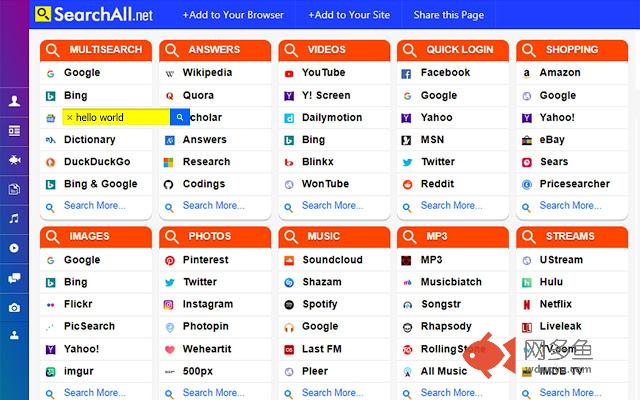 Multi Search Chrome