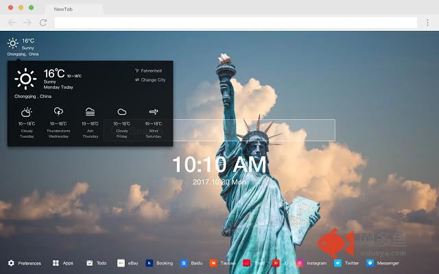 纽约 高清壁纸 流行城市 新标签页 主题