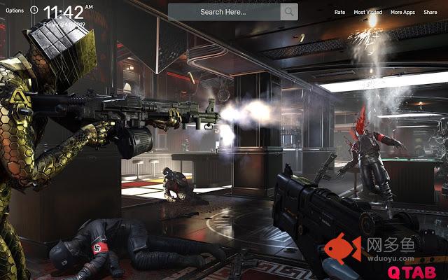 Wolfenstein Youngblood Wallpapers HD Theme插件截图