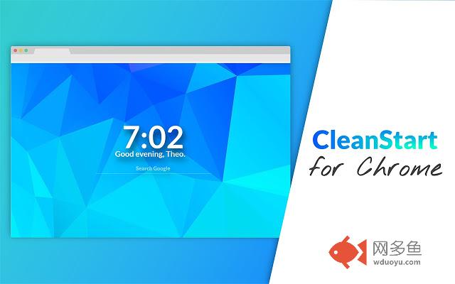 CleanStart for Chrome | A New Tab Page