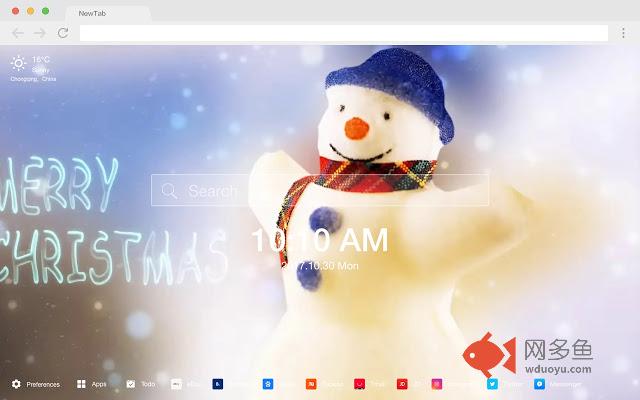 圣诞节 流行庆祝 高清壁纸 新标签页 主题