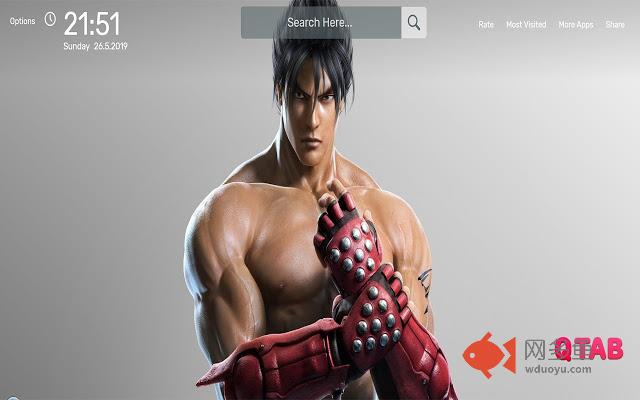 Tekken Wallpapers HD Theme插件截图