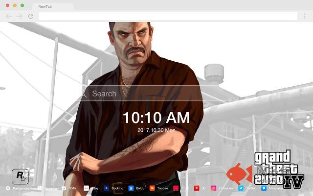 gta4 流行游戏 高清壁纸 新标签页 主题