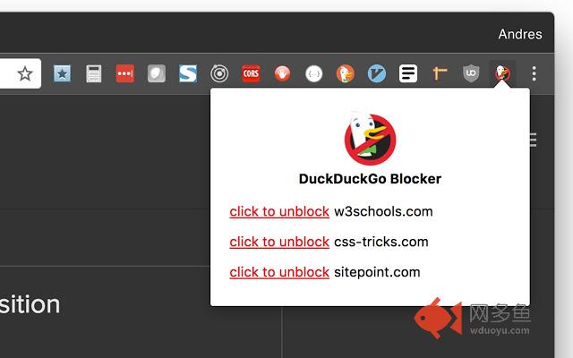 DuckDuckGo Blocker