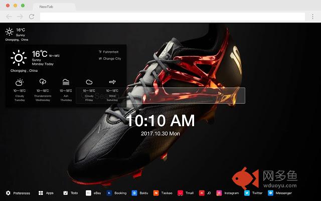 阿迪达斯 新标签页 高清壁纸 流行品牌 主题