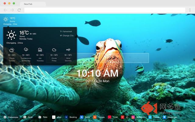 珊瑚礁 流行风景 高清壁纸 新标签页 主题