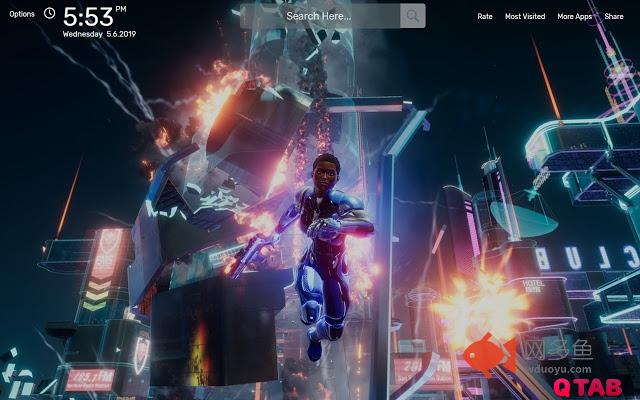 Crackdown 3 Wallpapers HD Theme插件截图