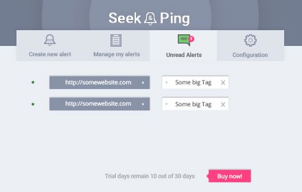 Seek & Ping插件截图